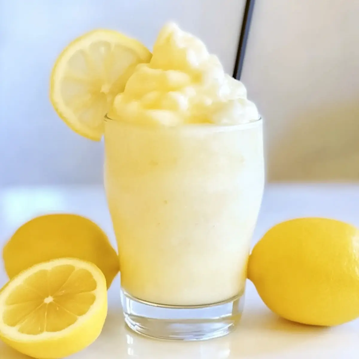 Healthy Frosted Lemonade