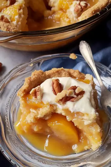Homemade Peach Cobbler