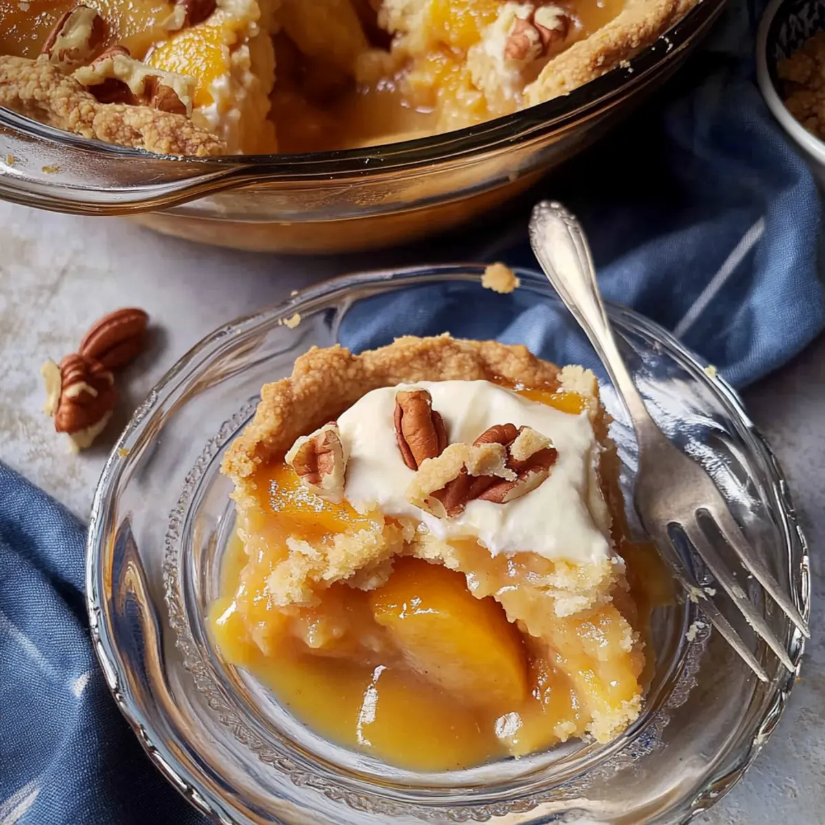 Homemade Peach Cobbler