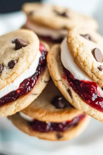 Chocolate Chip Buttercream Sandwiches