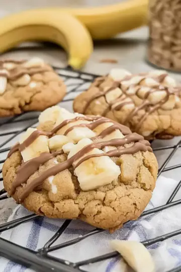 Bananas Foster Cookies