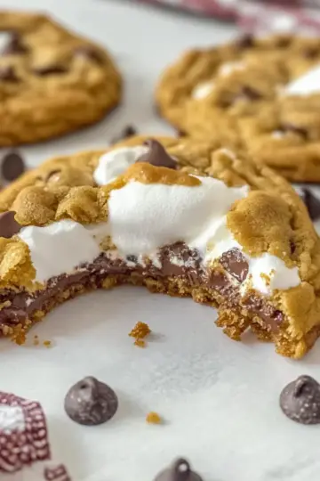 Chocolate Chip Marshmallow Cookies