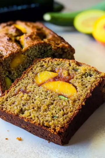 Peach Zucchini Bread