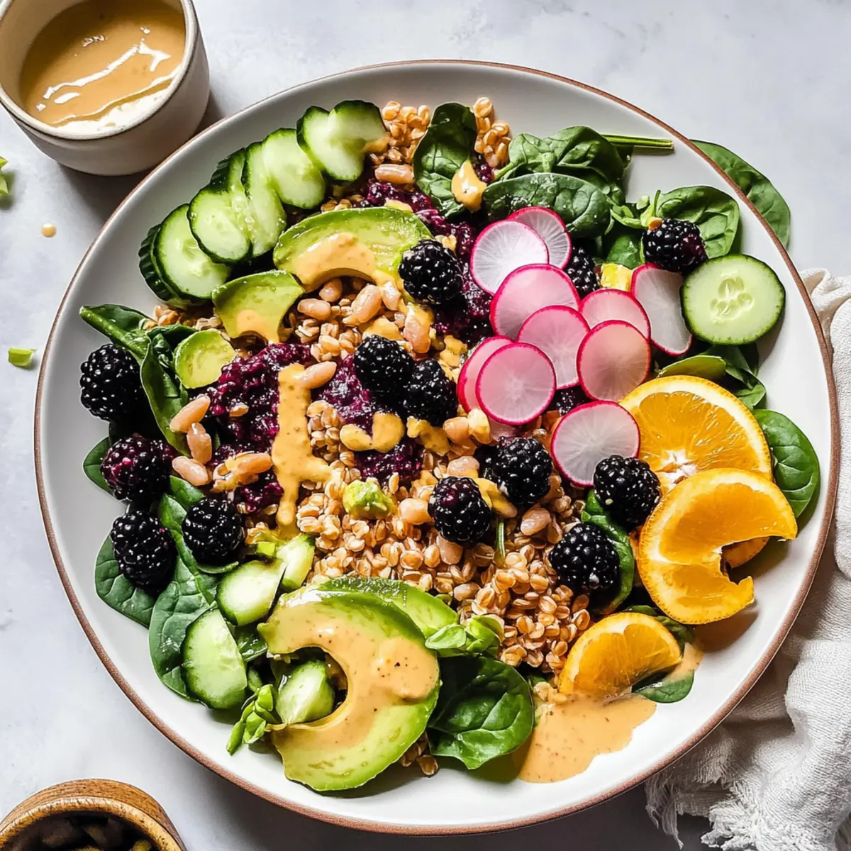 Easy Farro Salad