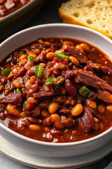Chuck Wagon Brisket and Beans