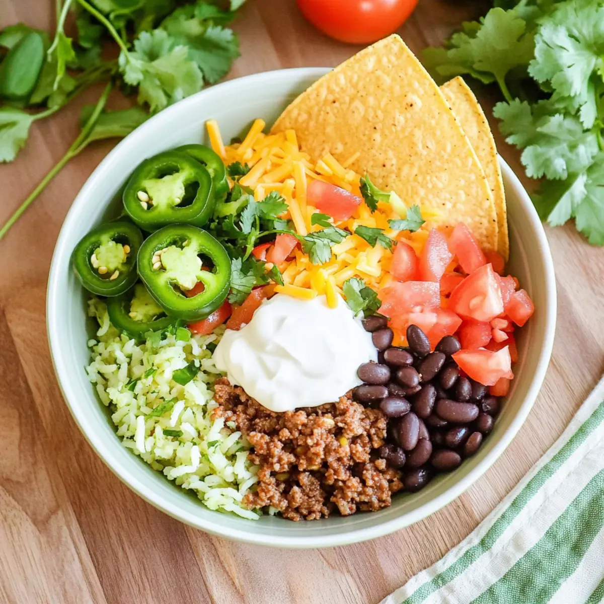 Easy Taco Bowl Recipe