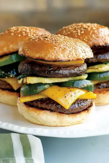 Mini Portobello Burgers