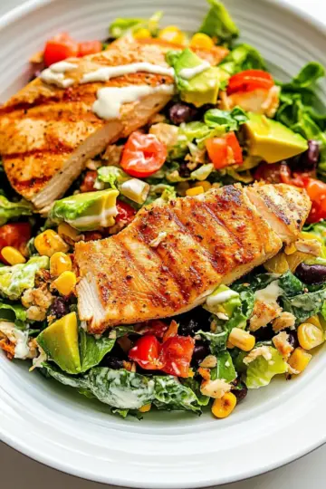 Southwest Barbecue Chicken Salad