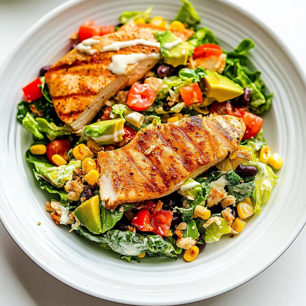 Southwest Barbecue Chicken Salad