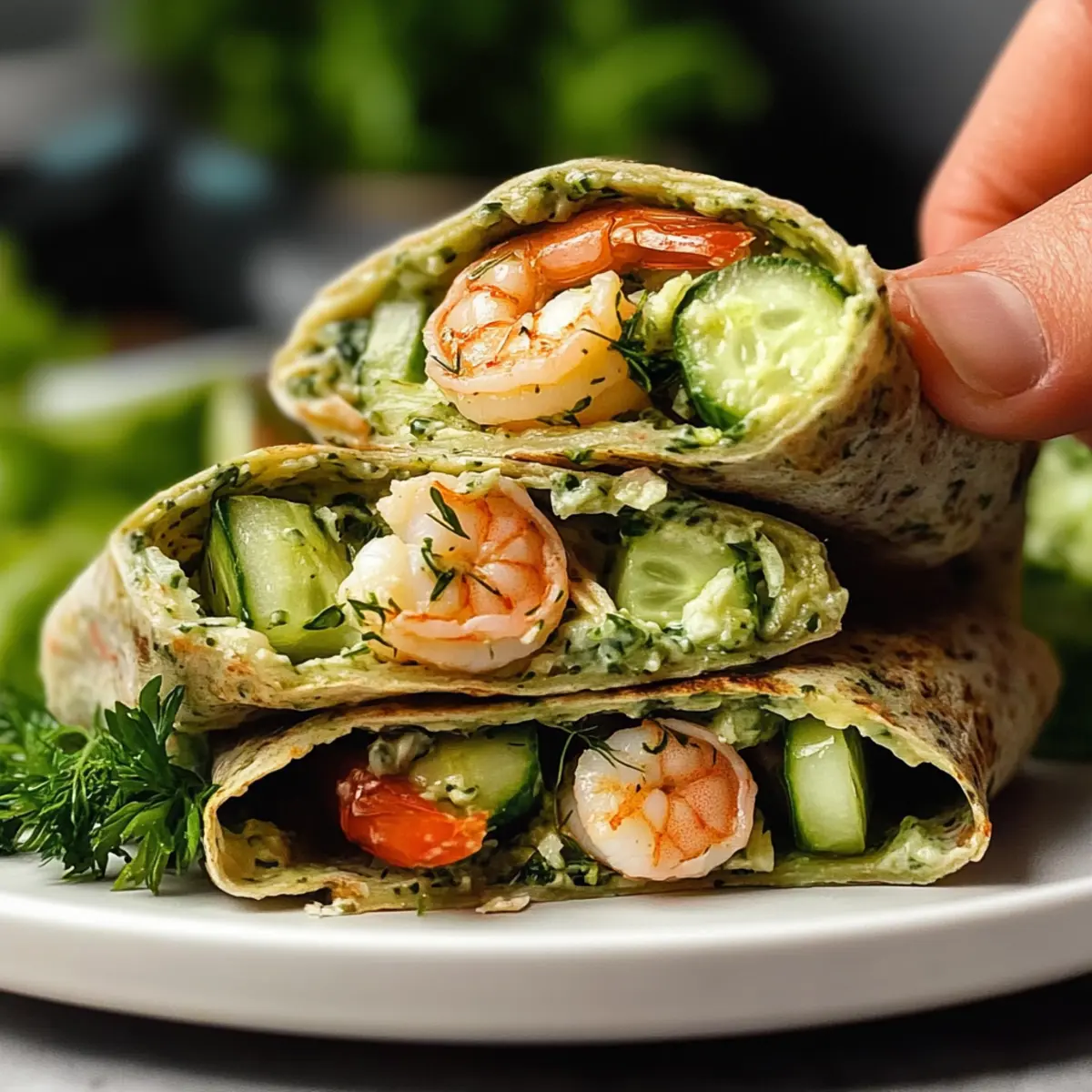 Cold Shrimp and Cucumber Salad