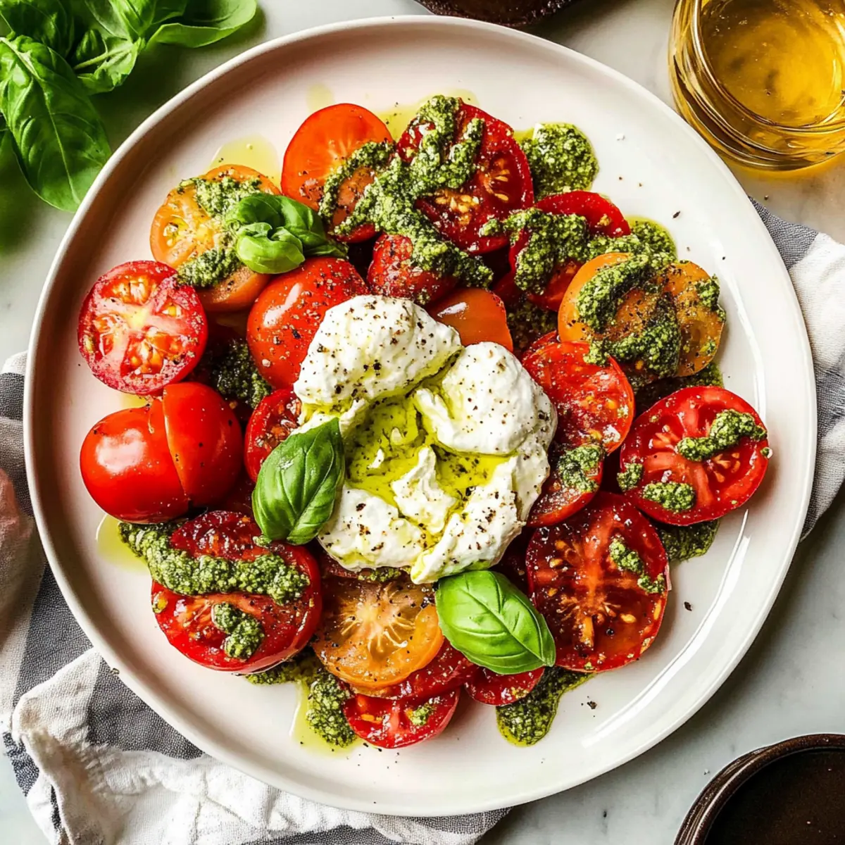 Burrata Caprese Salad