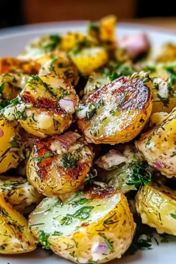 Herbed Roasted Potato Salad