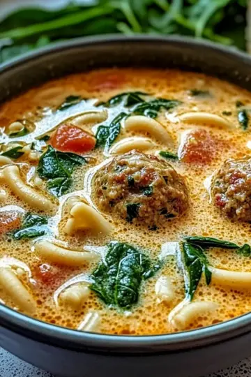 Italian Meatball Soup