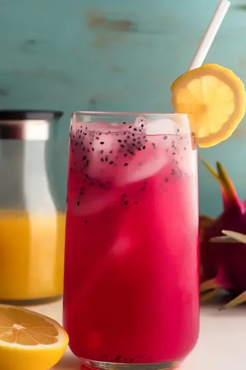 Mango Dragon Fruit Lemonade