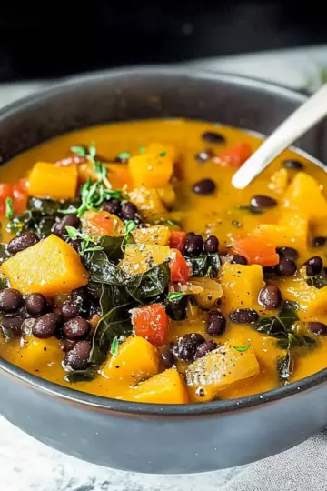 Black Bean Butternut Squash Stew