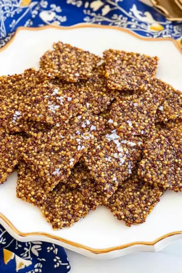 Sea-Salted Quinoa Pecan Brittle