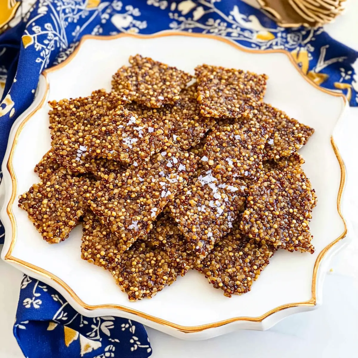 Sea-Salted Quinoa Pecan Brittle