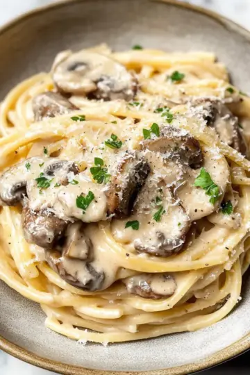 Creamy Mushroom Pasta