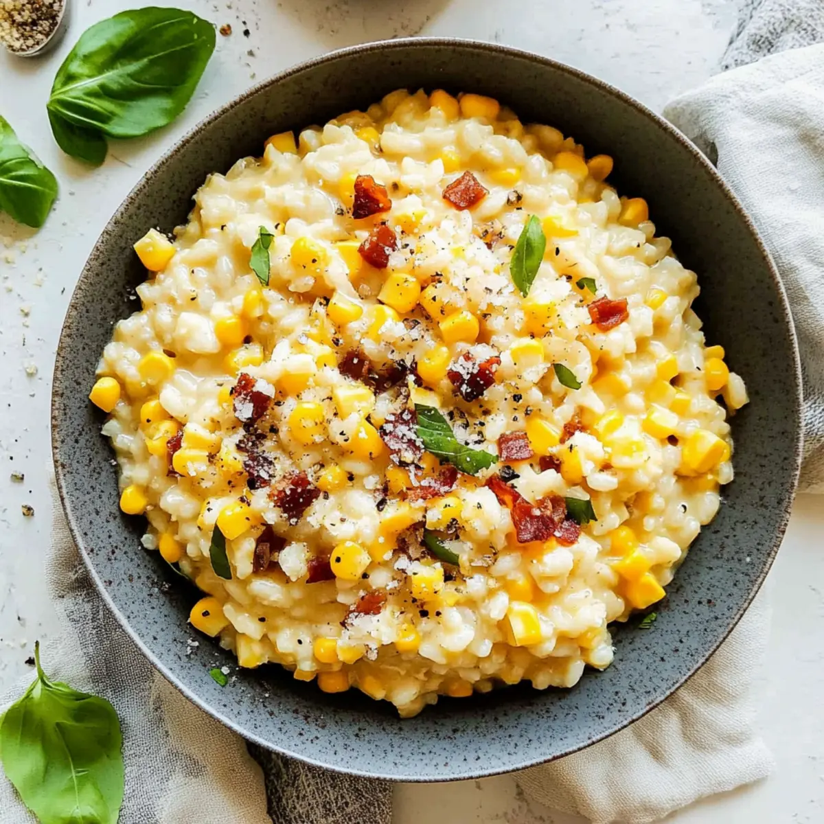Sweet Corn Risotto