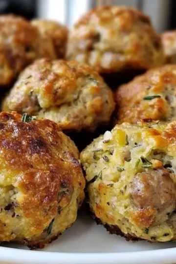 Sausage, Sage & Onion Cheese Scones