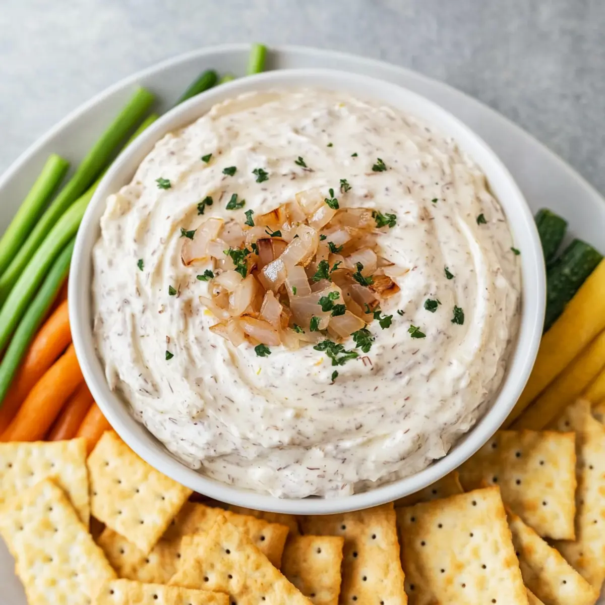 Healthy Onion Dip