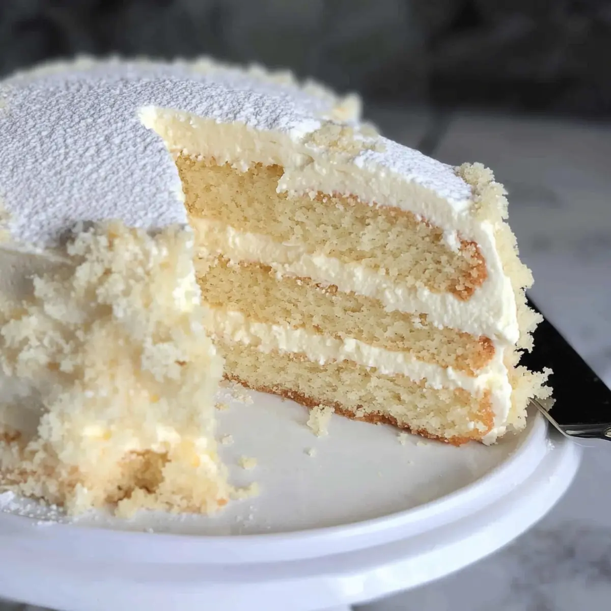 Cheesecake Factory Italian Lemon Cream Cake