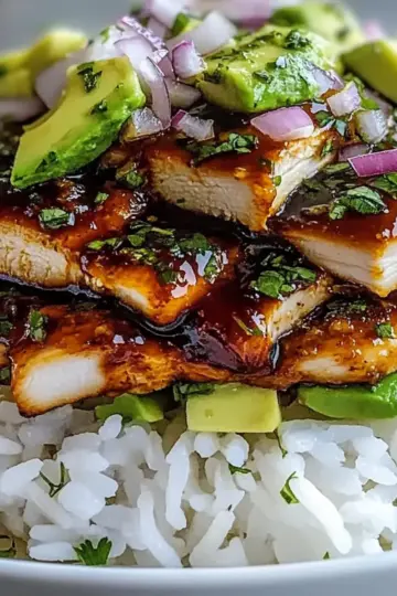 Honey Lime Chicken Stack