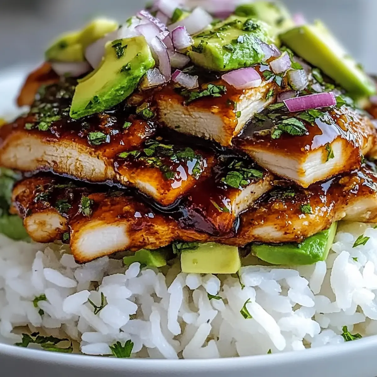 Honey Lime Chicken Stack