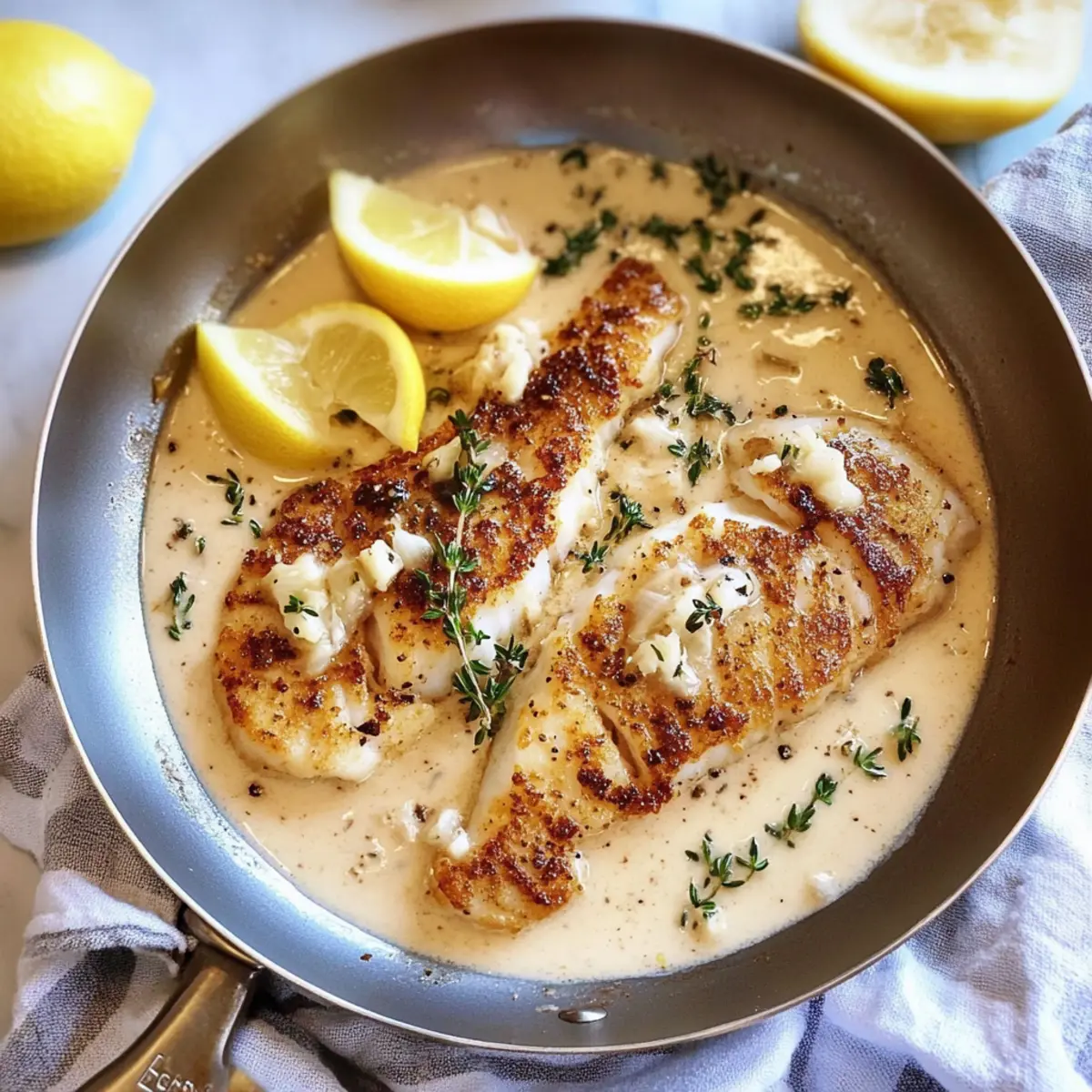 Quick Pan-Seared Cod