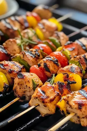 Chicken Skewers Grilled