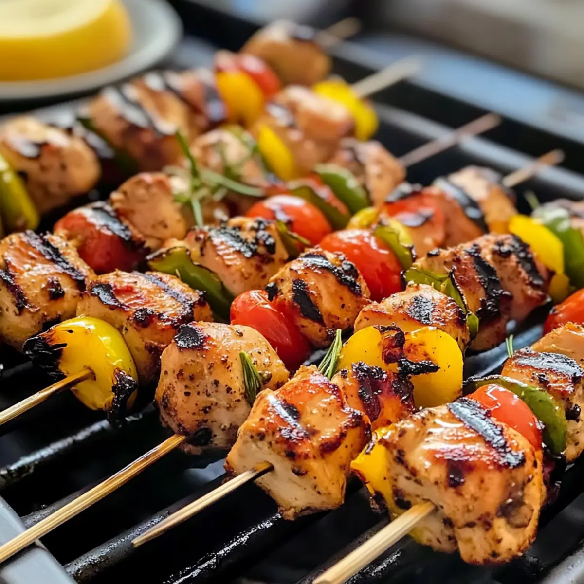 Chicken Skewers Grilled