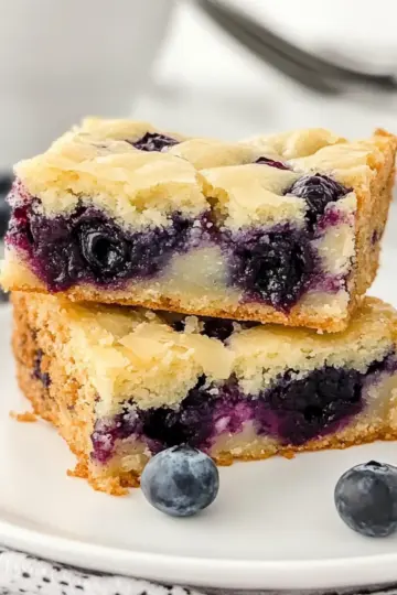 Blueberry Blondies
