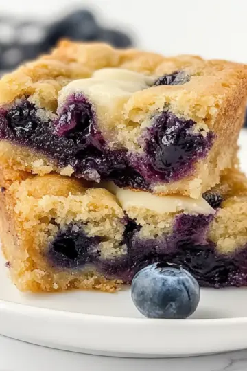 Blueberry Blondies