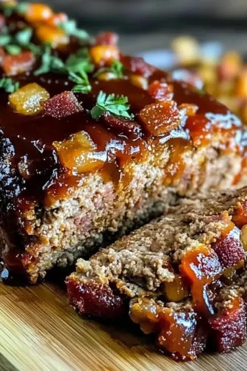 BBQ Bacon Meatloaf Recipe