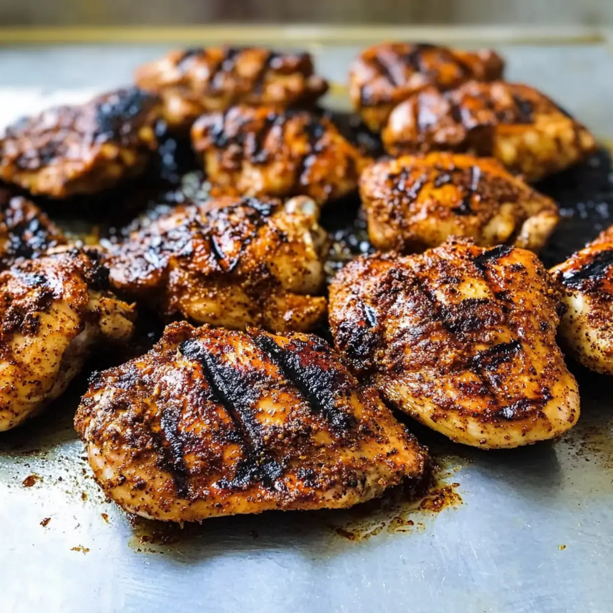 Spice-Rubbed Grilled Chicken