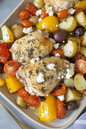 Greek Sheet Pan Chicken