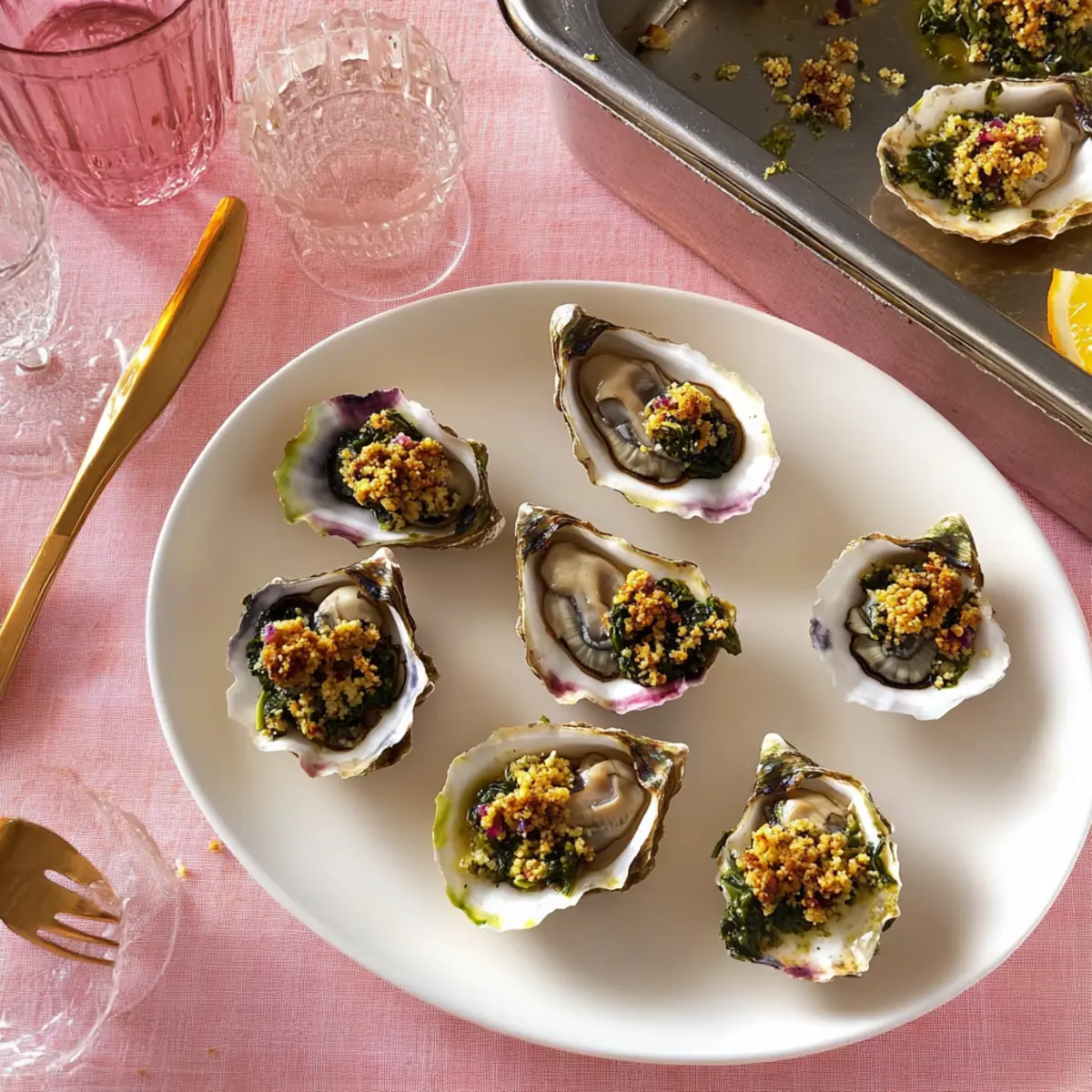 Oysters Rockefeller